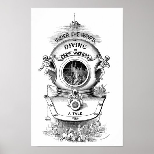 アンティークダイビングヘ航海のルツ ポスター (正面)