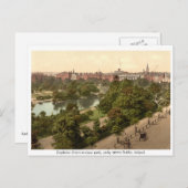 アンティークダブリンパークスティーブンズグリーン ポストカード (正面/裏面)