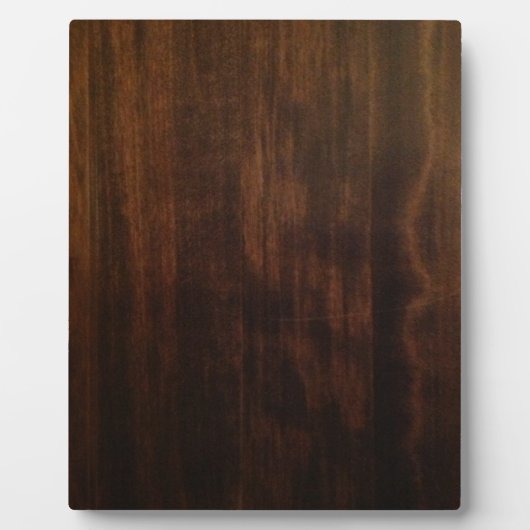 アンティークダークウッドデザイン フォトプラーク (正面)