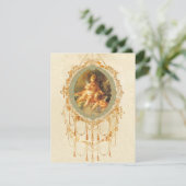 アンティークチェルブアー華美トデザイン招待状 招待状 (スタンド正面)