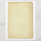 アンティークチャームオールドスクラップ紙 (裏面)