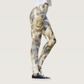 アンティークチンジイエローフローラの完成 レギンス (右)