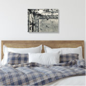 アンティークティンタイル写真オンキャンバスウォールアート キャンバスプリント (インサイチュ (寝室))