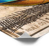 アンティークティーポット ポスター (角)