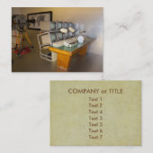 アンティークテレビスタジオ 名刺 (正面/裏面)