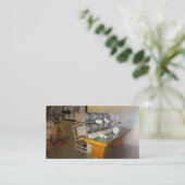 アンティークテレビスタジオ 名刺 (スタンド正面)