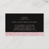 アンティークテーブル鏡 名刺 (裏面)