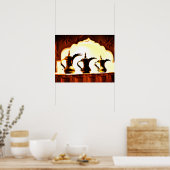 アンティークデカンター ポスター (キッチン)