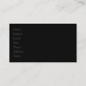 アンティークデコールインテリアルームテーブルウィン素朴ドウ 名刺 (裏面)