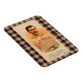 アンティークデトロイト野球選手ポスター マグネット (右側)