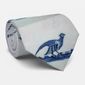 アンティークデルフトブルータイル – 草の中のグロース ネクタイ (ロール)