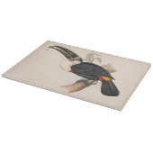 アンティークトゥーカン鳥絵画野生動物 カッティングボード (角)