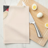 アンティークトゥーカン鳥絵画野生動物 キッチンタオル (四つ折り)