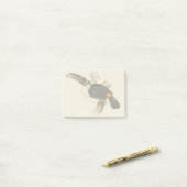 アンティークトゥーカン鳥絵画野生動物 ポストイット (デスク上)