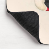 アンティークトゥーカン鳥絵画野生動物 マウスパッド (コーナー)