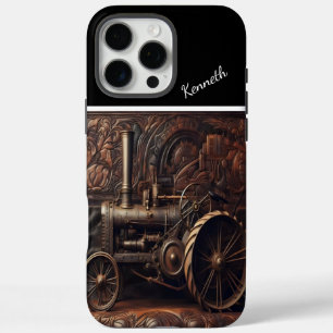 アンティークトラクタオンレザー iPhone 16 PRO MAXケース