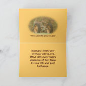 アンティークトラクタカスタマイズ-任意の大事な行事 カード (内部)