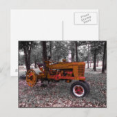 アンティークトラクターポストカードバイビベリ ポストカード (正面/裏面)