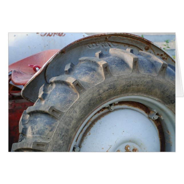 アンティークトラクター (正面横)