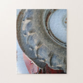 アンティークトラクター ジグソーパズル (縦)