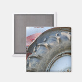 アンティークトラクター マグネット (正面/裏面)