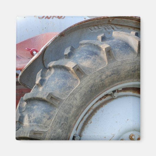 アンティークトラクター マグネット (正面)