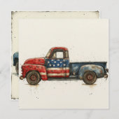 アンティークトラックの献上品:ヴィンテージ栄光 シーズンカード (正面/裏面)