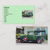 アンティークトラック名刺 名刺 (正面/裏面)