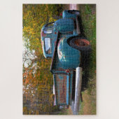 アンティークトラック秋 ジグソーパズル (縦)