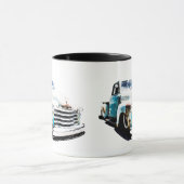 アンティークトラック コーヒーカップ (中央)