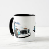 アンティークトラック コーヒーカップ (正面左)