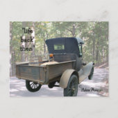 アンティークトラック&スチルはがきカスタマイズ-  ポストカード (正面)