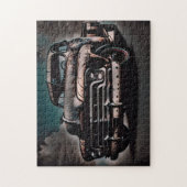 アンティークトラック – 時代を超越したクラシック ジグソーパズル (縦)