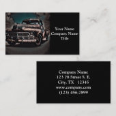 アンティークトラック – 時代を超越したクラシック 名刺 (正面/裏面)