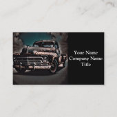 アンティークトラック – 時代を超越したクラシック 名刺 (正面)