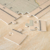 アンティークトルコとギリシャの地図ジグソーパズル ジグソーパズル (側面)