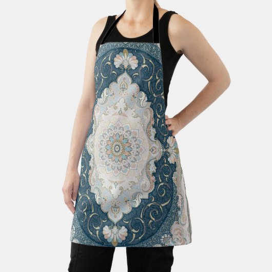 アンティークトルコペルシャカーペットラグ エプロン (インサイチュ)