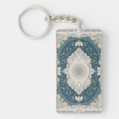 アンティークトルコペルシャカーペットラグ キーホルダー (正面)