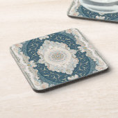 アンティークトルコペルシャカーペットラグ コースター (左側)