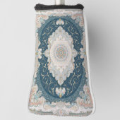 アンティークトルコペルシャカーペットラグ ゴルフヘッドカバー (回転90)