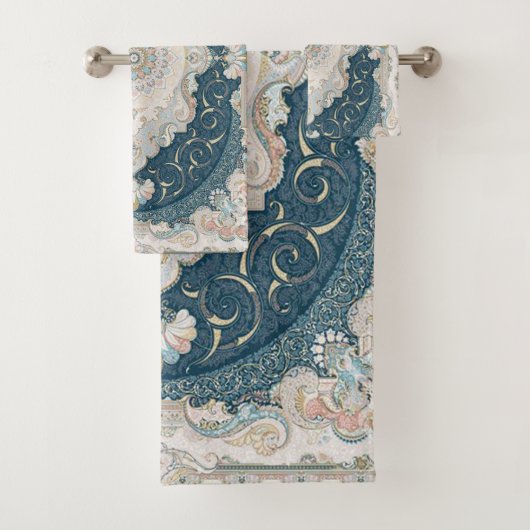 アンティークトルコペルシャカーペットラグ バスタオルセット (インサイチュ)