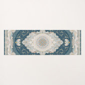 アンティークトルコペルシャカーペットラグ ヨガマット (裏面(横))