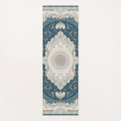 アンティークトルコペルシャカーペットラグ ヨガマット (正面)