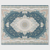 アンティークトルコペルシャカーペットラグ ラッピングペーパー (フラット)