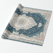 アンティークトルコペルシャカーペットラグ ラッピングペーパー (アンロールド)