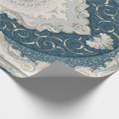 アンティークトルコペルシャカーペットラグ ラッピングペーパー (角)