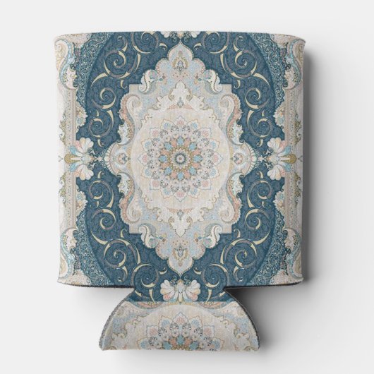 アンティークトルコペルシャカーペットラグ 缶クーラー (裏面)