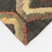 アンティークトルコメルシンキリム フリースブランケット (角)