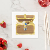 アンティークトレジャーチェスト紙ナプキンス スタンダードカクテルナプキン