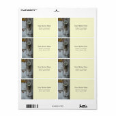 アンティークドア住所 シール (フルシート)